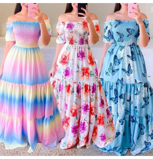 New Summer Print Fashion Trend Arab Dubai clothing Maxi Dress New Summer Print Fashion Trend Arab Dubai clothing Maxi Dress