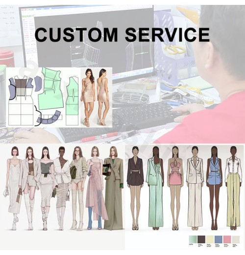 China High Quality Garment Factory OEM Wholesale Supplier Apparel Clothing Manufacturer Custom Women Dress With Your Brand Logo