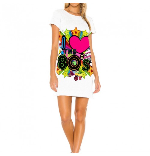 Print On Demand Sexy Wrap round Neck all over Print Summer Short Digital 3D print sleeves Dresses Women Casual custom Dress Print On Demand Sexy Wrap round Neck all over Print Summer Short Digital 3D print sleeves Dresses Women Casual custom Dress